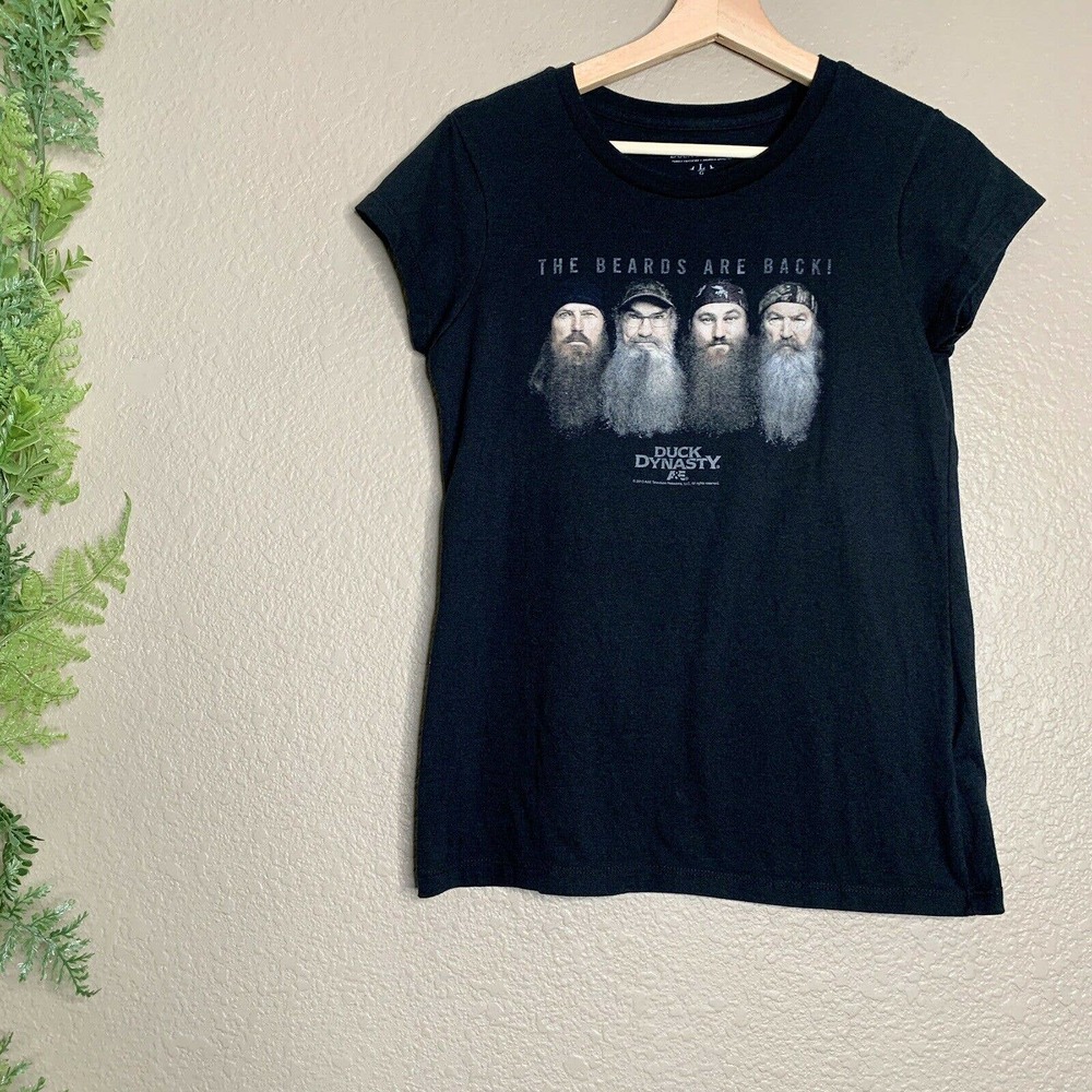 🌳 Duck Dynasty Graphic Tee Black Beards Are Back
